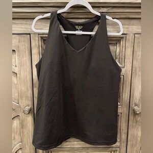 tek gear Black V-Neck Racerback Tank Top